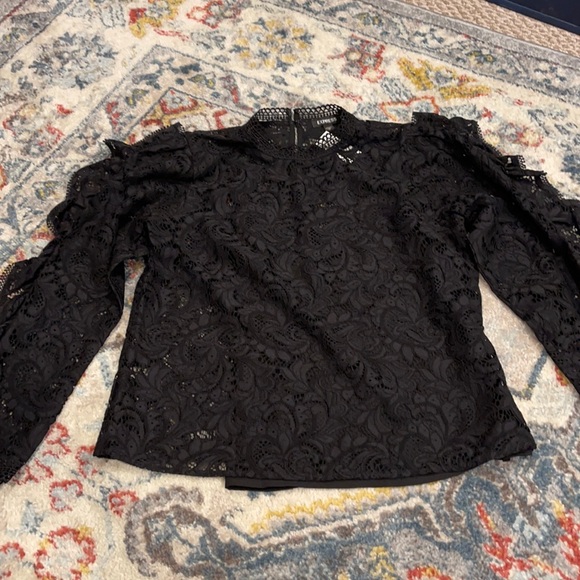 Brand new lace long sleeve express top - Picture 1 of 5